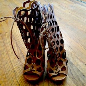 Heeled Booties Sandal